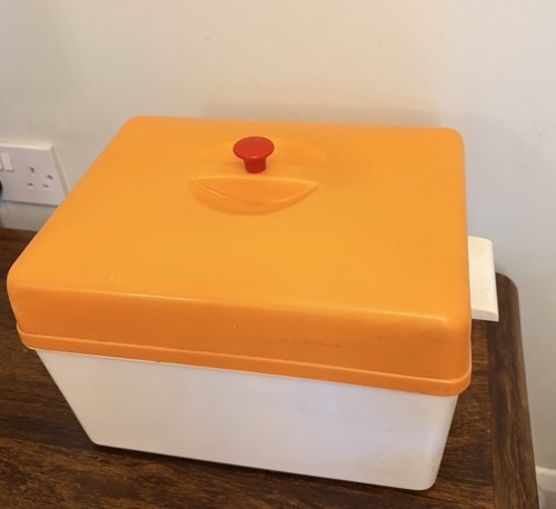 Vintage retro large - large, orange