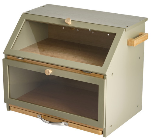 Bamboo bread bin - bamboo,