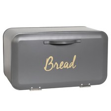 Grey Modern Bread Bin Kitchen