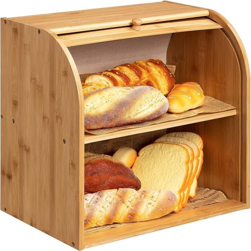 Bread bin tiers double - bread, 2