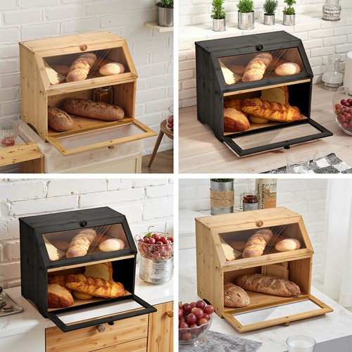 Tier double layer bread - tier, box