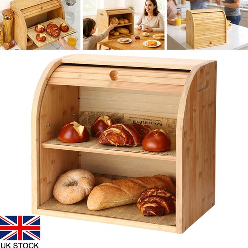 Bread bin tiers double layer - 2,