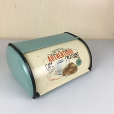 Metal Bread Bin Roll Top